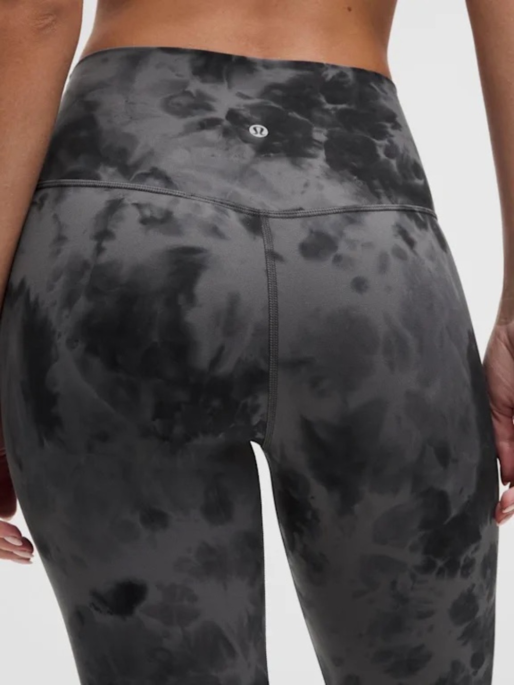 lululemon athletica High rise leggings in Diamond Dye Pitch Grey Graphite Grey